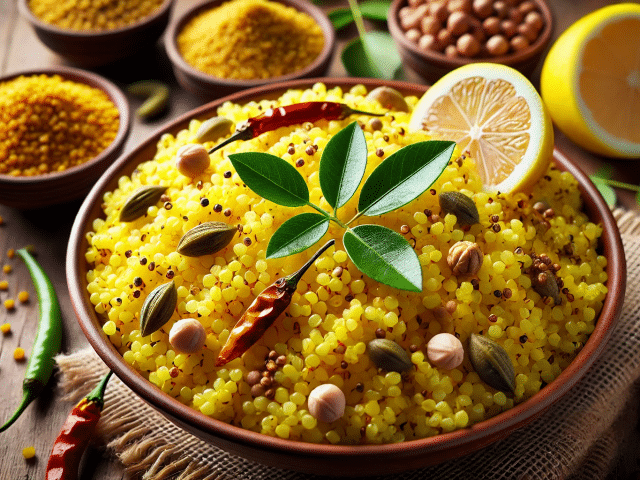 Barnyard Millet Lemon Rice