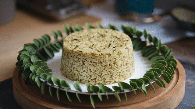 a photo of steamed green colored rice wi uDvMyzTASce1Gv1EhSMMFQ DVmpmPQoSpGjlwcYzL5x6g