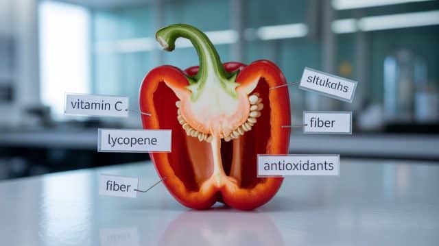 nutritional value of capsicum
